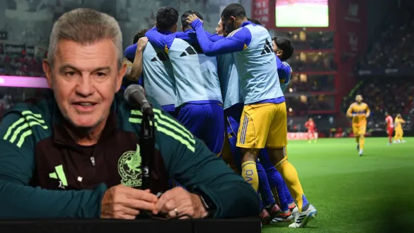 Javier Aguirre y de fondo el duelo entre Toluca y Tigres