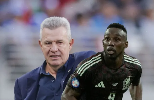 Javier Aguirre y Julián Quiñones/ Foto Selección Mexicana.