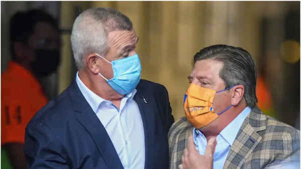 Javier Aguirre y Miguel Herrera (Foto: El Universal)