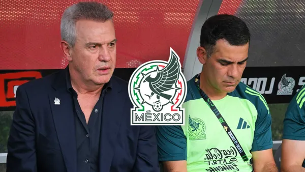 Javier Aguirre y Rafael Márquez