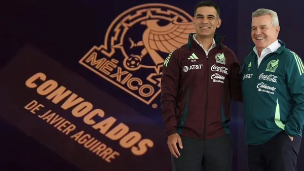 Javier Aguirre y Rafael Márquez (Foto: Marca)