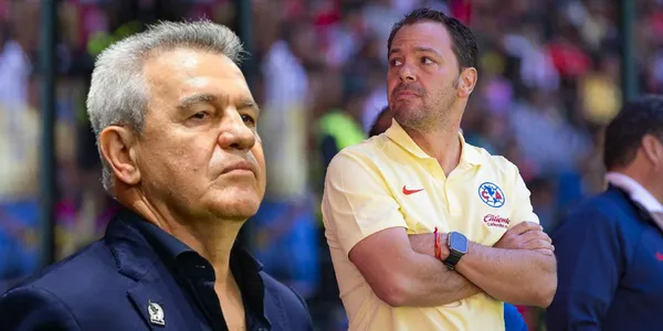 Javier Aguirre y Santiago Baños (Fuente: MEXSPORT)