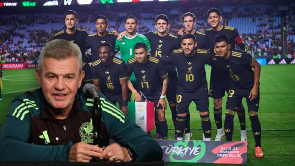 Javier Aguirre y seleccionados mexicanos