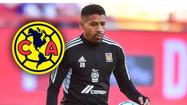 Javier Aquino durante su etapa con Tigres