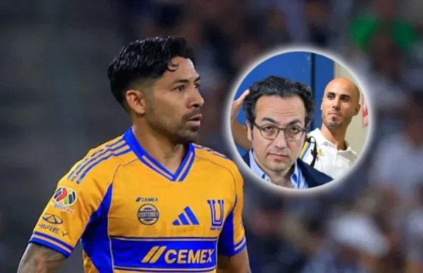 Javier Aquino sorprendido por la postura de Tigres en su renovación por un semestre más, se retiraría.