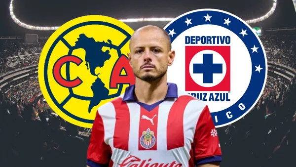 Javier Hernández con Chivas