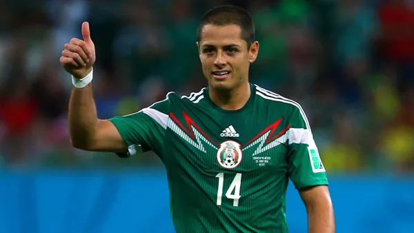 Javier Hernández con la Selección de fútbol de México (Foto: iVital)