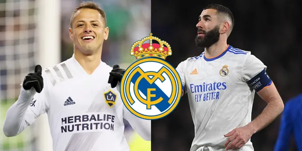 Javier Hernández, cuando compartió camerino con Benzema, luchó por la titularidad con el francés