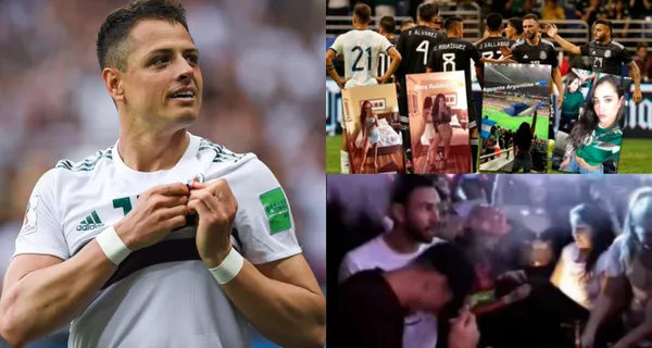 Javier Hernández cumple 34 años. Dicen que metió mujeres a la concentración del Tri y así lo festejó.