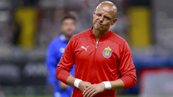 Javier Hernández en Chivas (Foto: MEXSPORT)