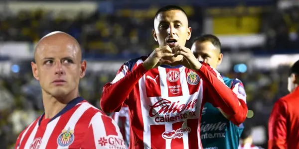 Javier Hernández en el América vs Chivas / FOTO DALLAS MORNING NEWS