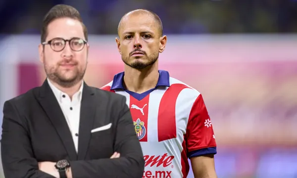 Javier Hernández en un partido de las Chivas, en el estadio Akron (Fuente: Mexsports)