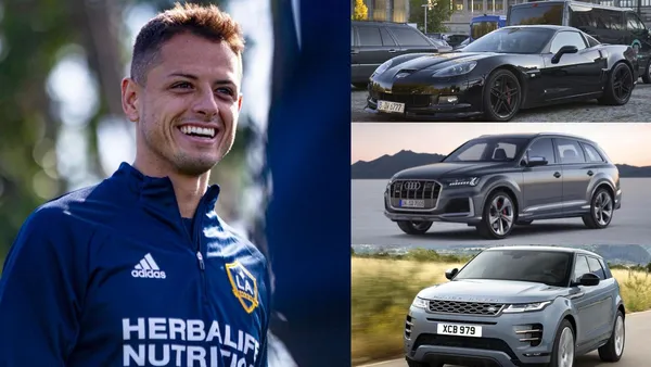 Javier Hernández es un jugador al que les gusta darse lujos y estos son los tres carros que tiene.