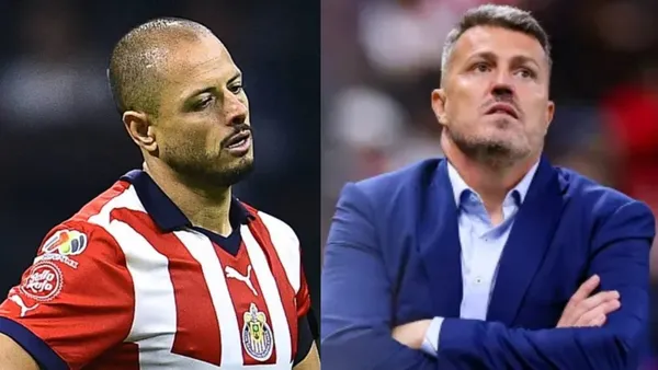 Javier Hernández no estaría feliz con las decisiones de García Junyent | Foto: Especial