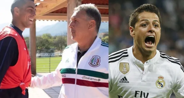 Javier Hernández suma su tanto número 17, por lo que deja ver que sí puede ser un erro el no llevarlo. Martino prefiere sin embargo a Rogelio Funes Mori.