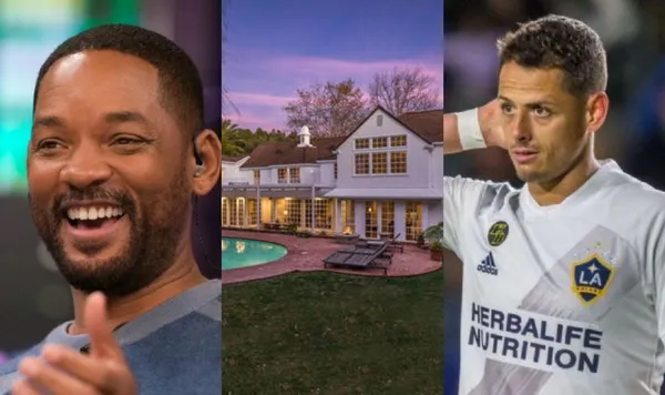 Javier Hernández vive en una casa con muchas comodidades en su estancia en Los Ángeles. El jugador mexicano es vecino de la estrella Will Smith.