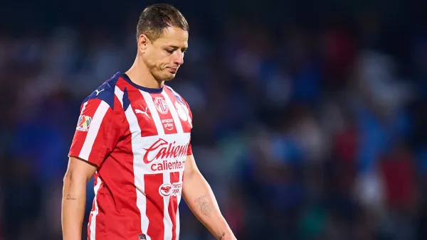 Javier Hernánez luego de la eliminación de Chivas