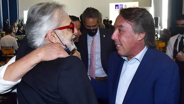 Jesús Martínez y Emilio Azcárraga (Foto: Soy Fútbol)