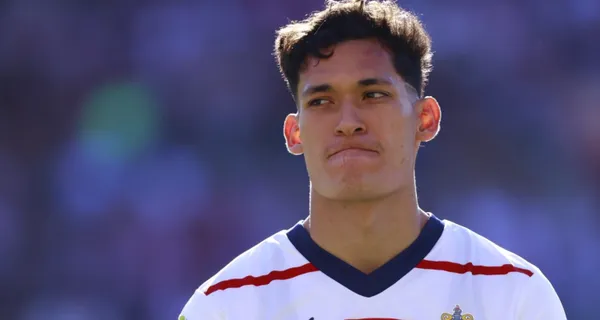 Jesús Orozco en el protocolo de inicio en la Liga MX (Fuente: Mexsports)