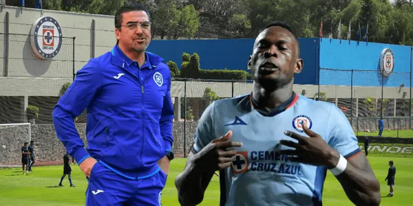 Joaquín Moreno y el jugador que sumaría a Cruz Azul para a sentar a Diber Cambindo
