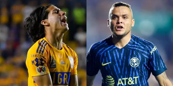 Jonathan Rodríguez brilló con el América y de pasó le hizo la vida imposible a Laínez.