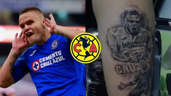 Jonathan Rodríguez todavía no se pone ni siquiera la camiseta de América, pero en Cruz Azul ya lo empiezan a sufrir.