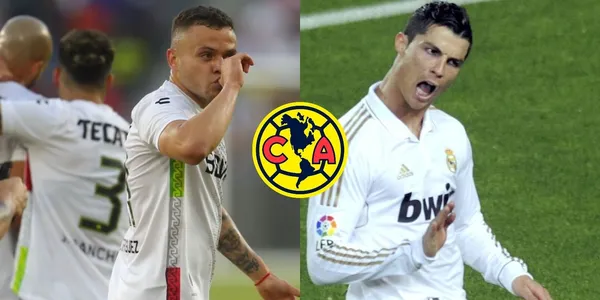 Jonathan Rodríguez ya fue anunciado como refuerzo del América y sus primeas palabras fueron al estilo de CR7