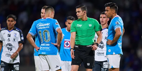 Jorge Camacho durante el cotejo entre Cruz Azul y Querétaro / Foto: MEXSPORT