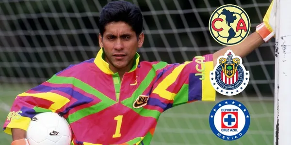 Jorge Campos es uno de los porteros emblemáticos que tiene el fútbol mexicano y siempre aficionado al fútbol, conoce el equipo que lo inspiró a ser portero.