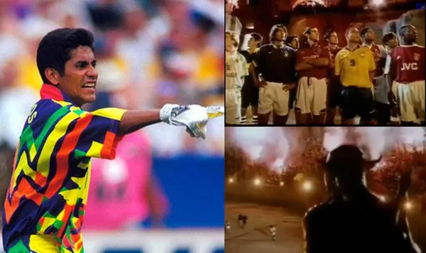 Jorge Campos fue un imán mediático de la empresa que lo patrocinó en ese momento y funcionó. Se revela cuánto le pagaron al jugador.