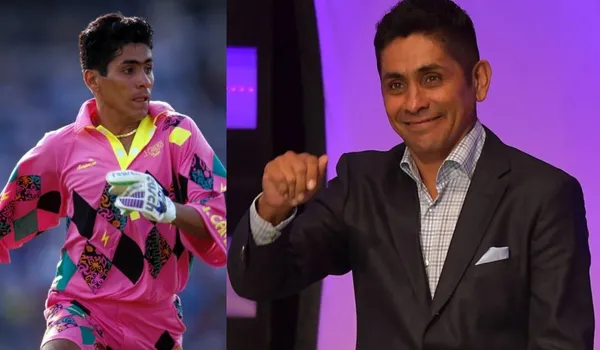 Jorge Campos práctica un nuevo deporte y también usa un particular traje valuado en 185 mil dólares.