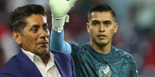Jorge Campos salió en defensa hacia el portero del Tri tras los abucheos recibidos ante Uruguay