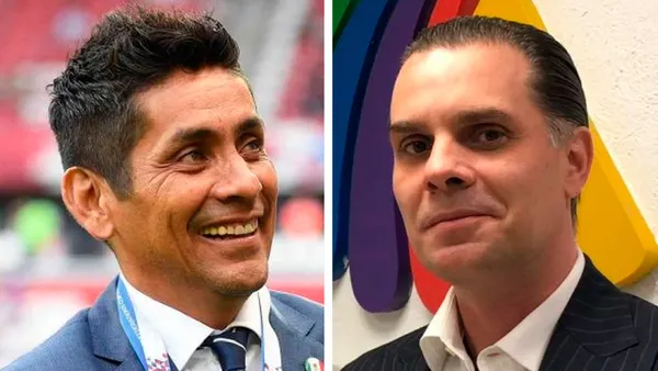 Jorge Campos y Christian Martinoli (Foto: Infobae)