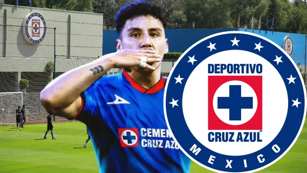 Jorge Sánchez en edit con la playera de Cruz Azul / Foto: Imago7