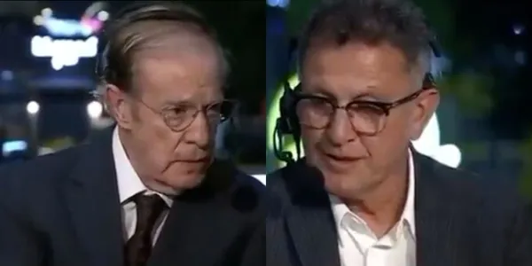 Jose Ramón Fernández explotó contra Juan Carlos Osorio debido a que filtró su secreto en plena transmisión