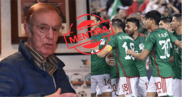 José Ramón Fernández no se aguantó y expuso con claridad, al jugador que es la mentira más grande del Tri.