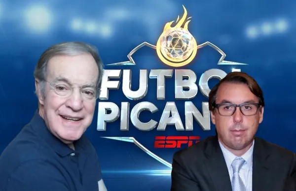 José Ramón Fernández y Emilio Azcárraga/ Foto ESPN.