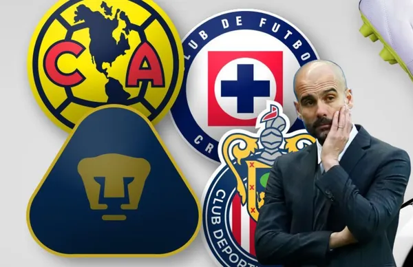 Josep Guardiola y cuatro equipos de México/ Foto ESPN.