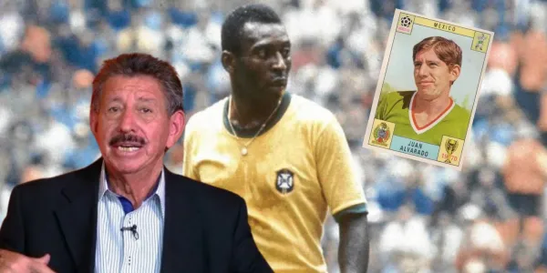 Juan Alvarado, el jugador mexicano que le hizo un túnel a Pelé