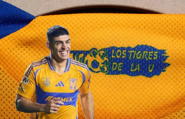 Juan Brunetta sonriendo/Foto Tigres.