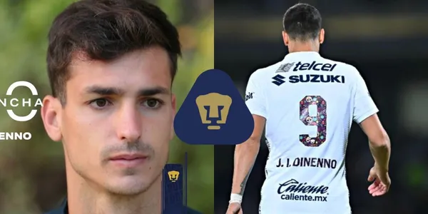 Juan Dinenno, delantero de Pumas de la UNAM, confesó por qué no ha rendido en este arranque del torneo.
