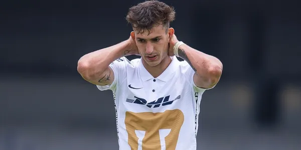 Juan Ignacio Dinenno no quiere irse de Pumas, pero 8 millones de dólares lo obligarían