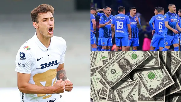 Juan Ignacio Dinenno podría llegar a Cruz Azul con un lujoso sueldo