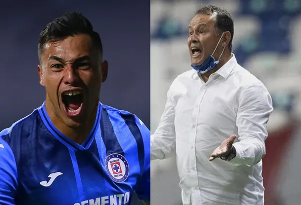 Juan Reynoso e Iván Morales tuvieron una discusión en el juego entre Cruz Azul contra Atlas