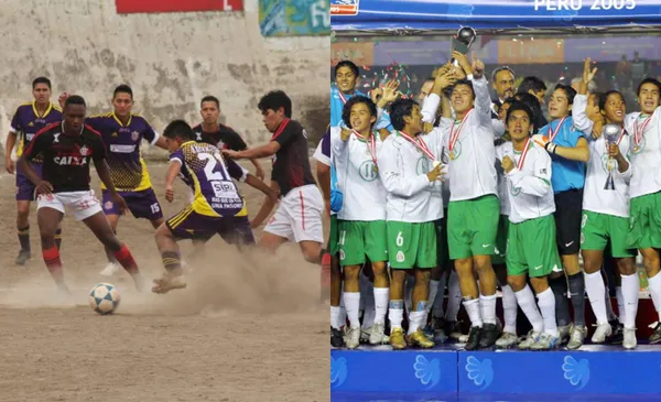 Jugador de barrio trata de quitar la pelota, a la derecha, México campeón sub 17 (Fuente: Marcela Caicedo X y Mexsports)