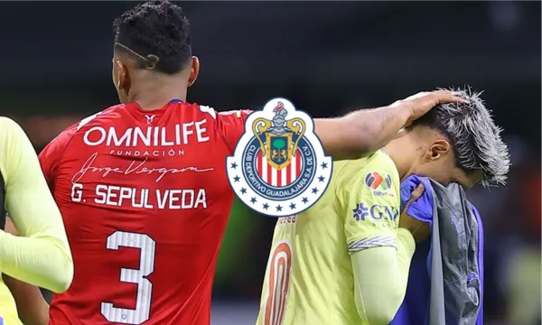 Jugador de Chivas consuela a un deportista del América (Fuente: ESPN)