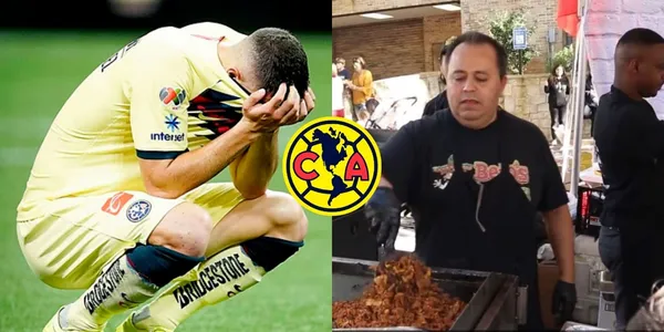 Jugador que llegó como crack al América pero fracasó y ahora vende tacos