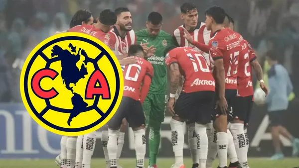 Jugadores de Chivas durante el torneo Clausura 2024