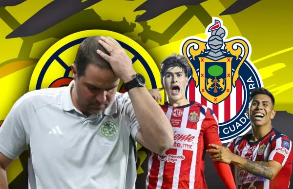 Jugadores de Chivas y André Jardine/ Foto Ligafrica.