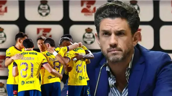 Jugadores de Club América y Alejandro Irarragorri (Fuente: Ámbito)